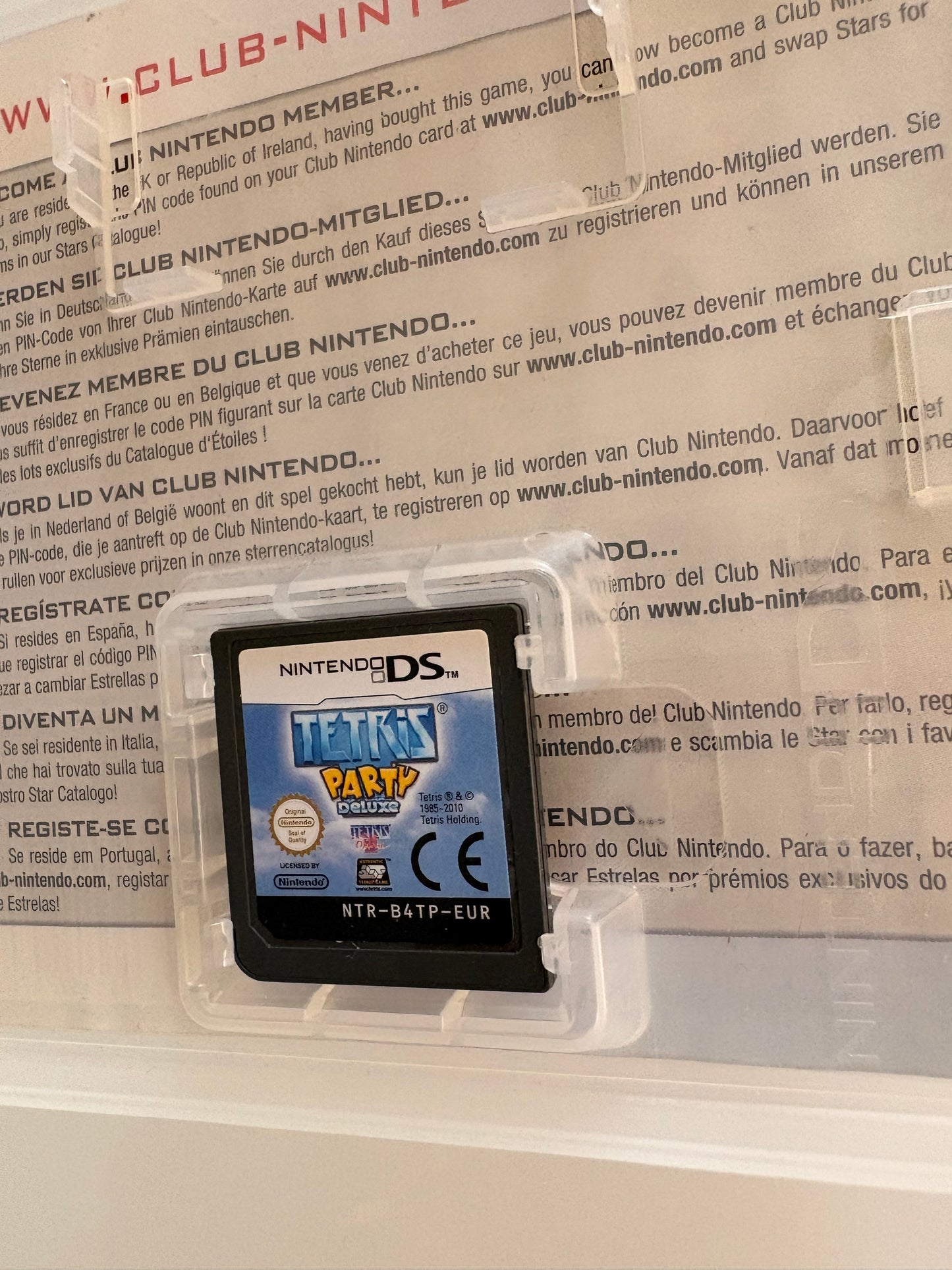 Tetris Party Deluxe Nintendo DS