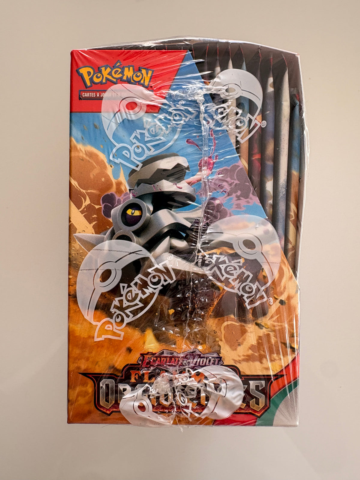 Display Pokémon Obsidian Flammen Karmesin & Purpur 03 (36 Booster, Deutsch) – Original versiegelt