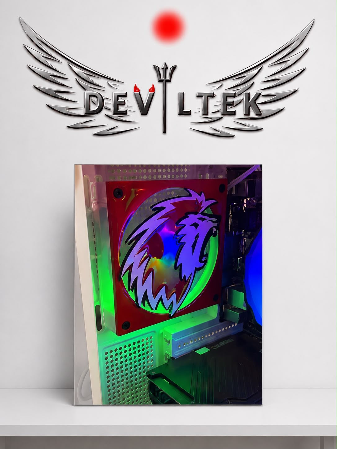 Gaming-PC Weiß DevilTek – RTX 3060 Ti | Ryzen 5 3600 | 16 GB RGB