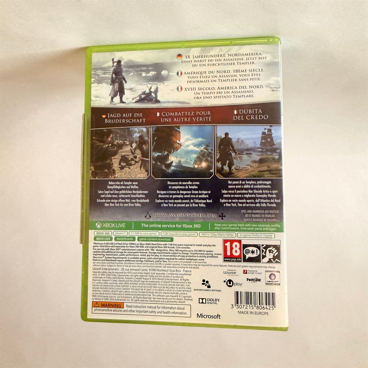 Assassin’s Creed Rogue - Xbox 360