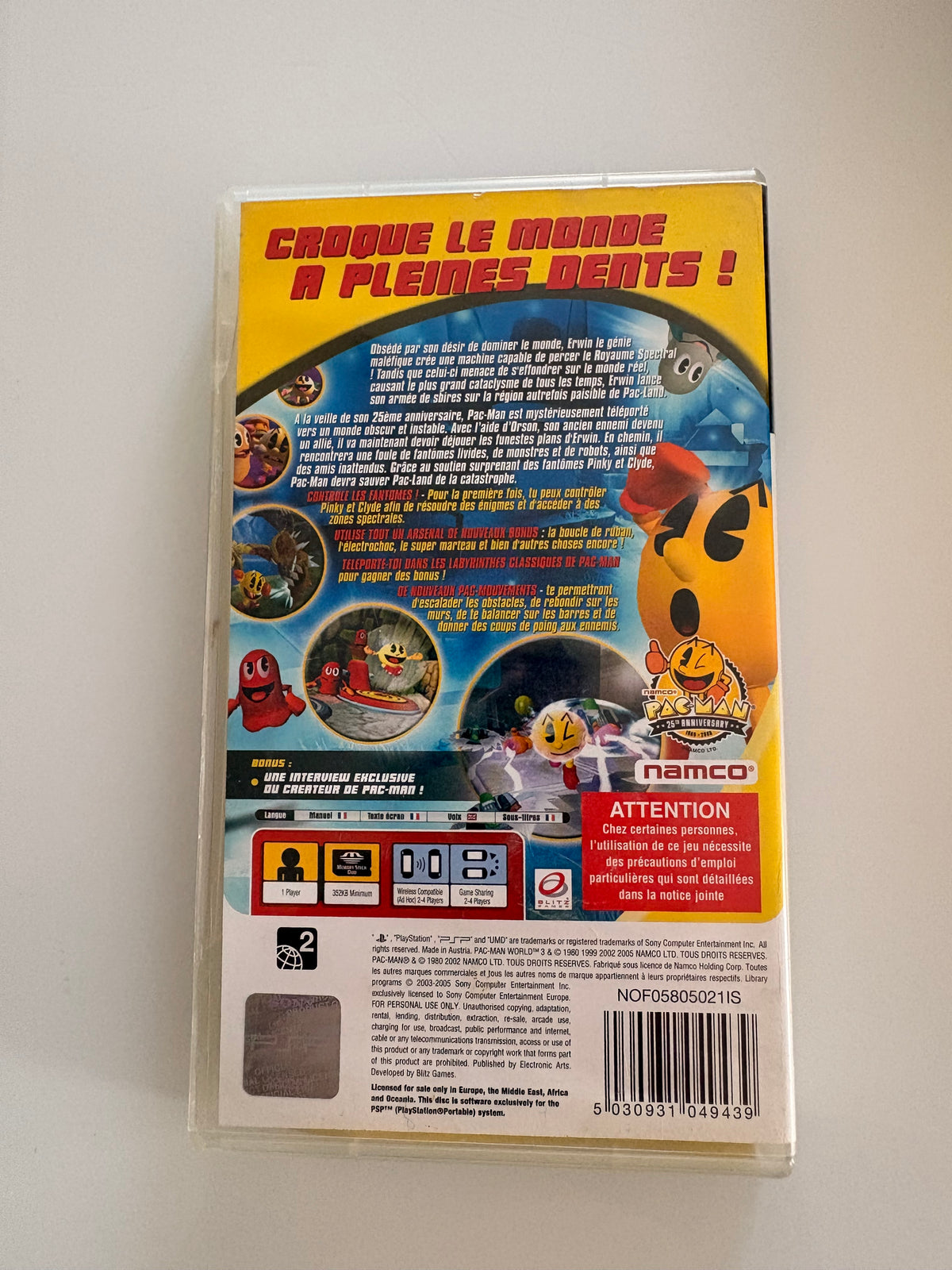 Pac-Man World 3 PSP