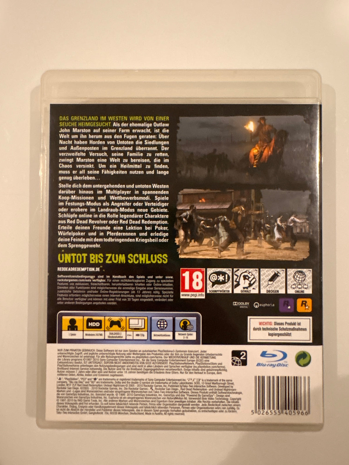 Red Dead Redemption Undead Nightmare - PS3