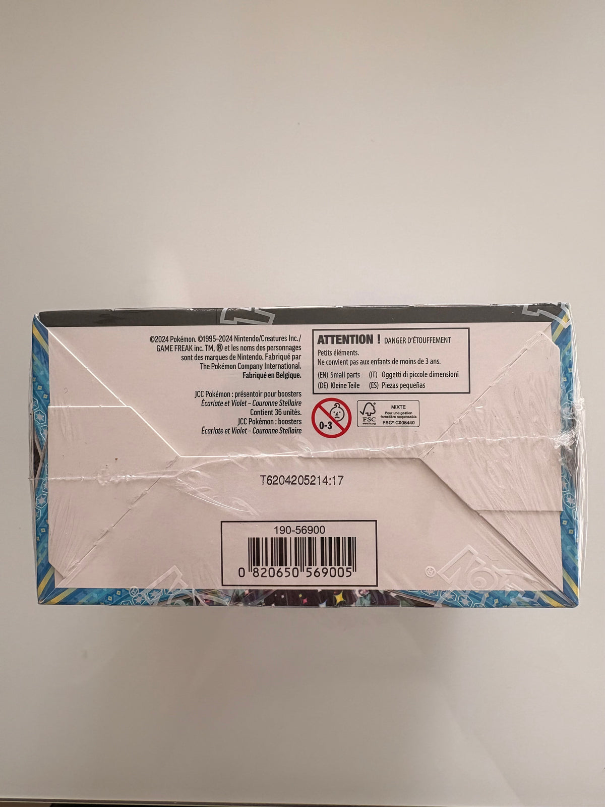 Stellar Crown EV07 Pokémon Display (36 French Booster Packs) - Factory Sealed