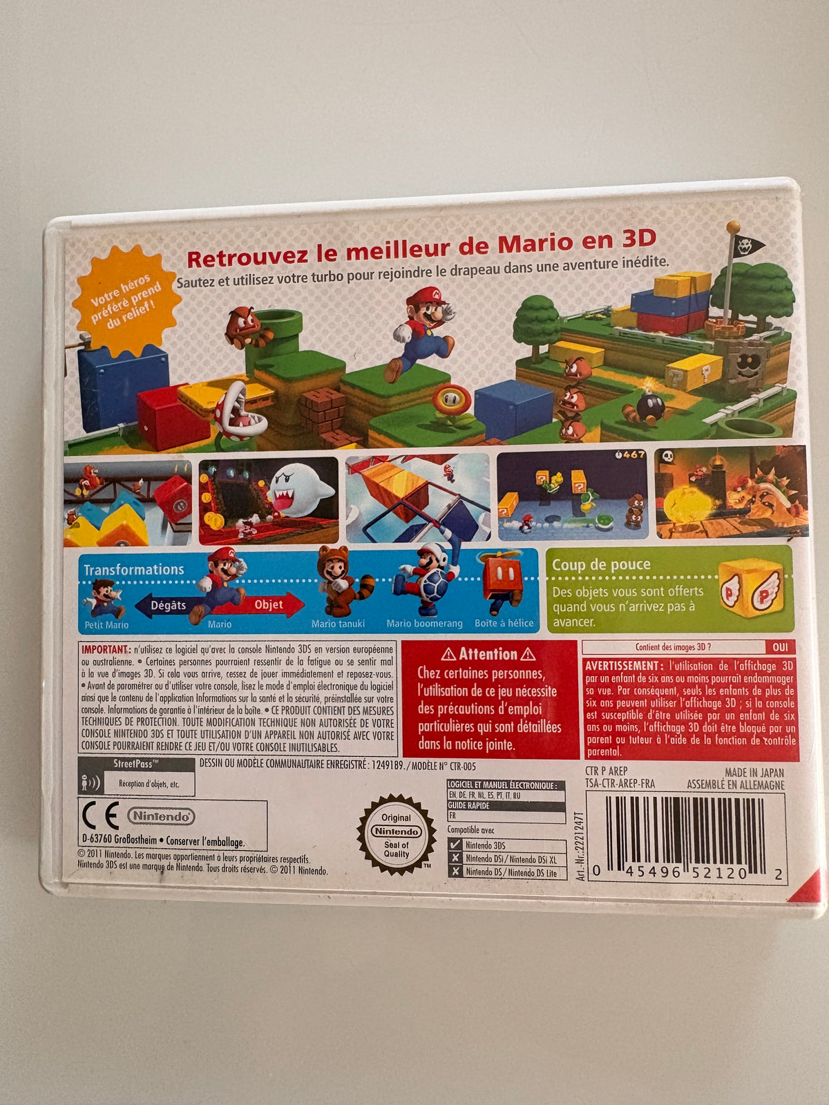 Super Mario 3D Land Nintendo 3DS