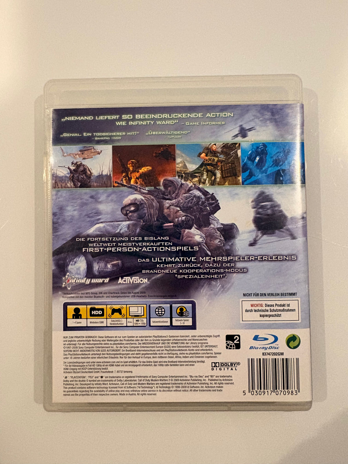 Call of Duty Modern Warfare 2 (DE) - PS3