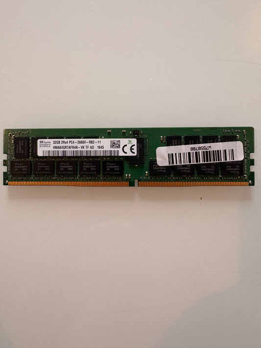 RAM Serveur SK Hynix 32 Go DDR4 2666 MHz ECC Registered (HMA84GR7AFR4N) — RDIMM