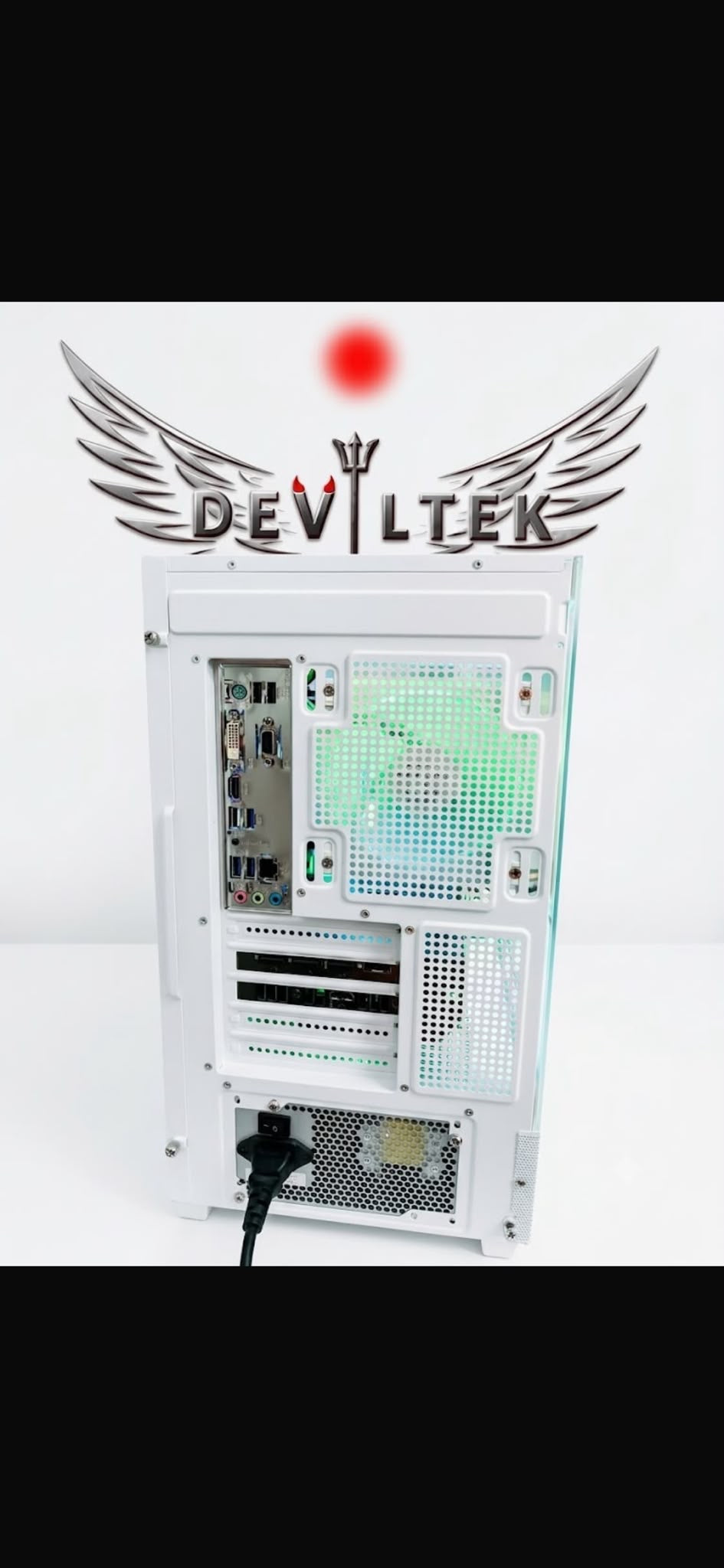 Gaming-PC Weiß DevilTek – RTX 3060 Ti | Ryzen 5 3600 | 16 GB RGB