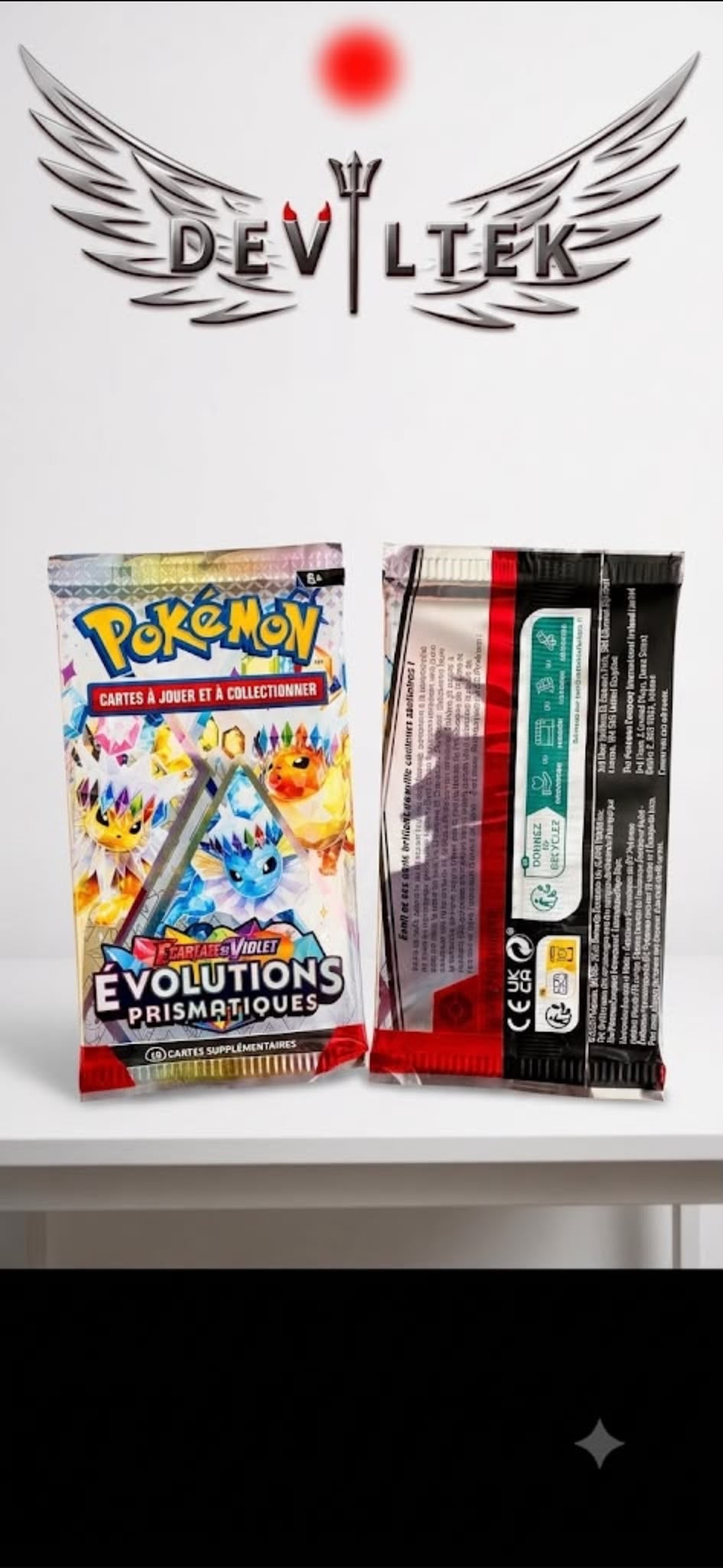 Pokémon Booster: Karmesin & Purpur – Paradoxe Rift (Einzelpack)
