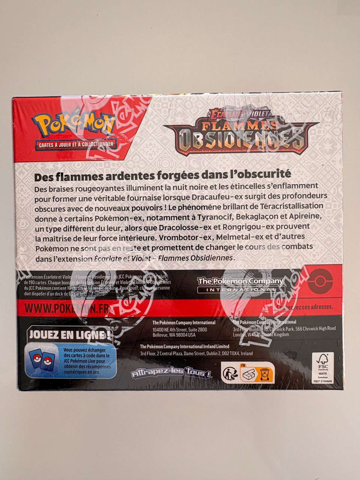 Display Pokémon Obsidian Flammen Karmesin & Purpur 03 (36 Booster, Deutsch) – Original versiegelt