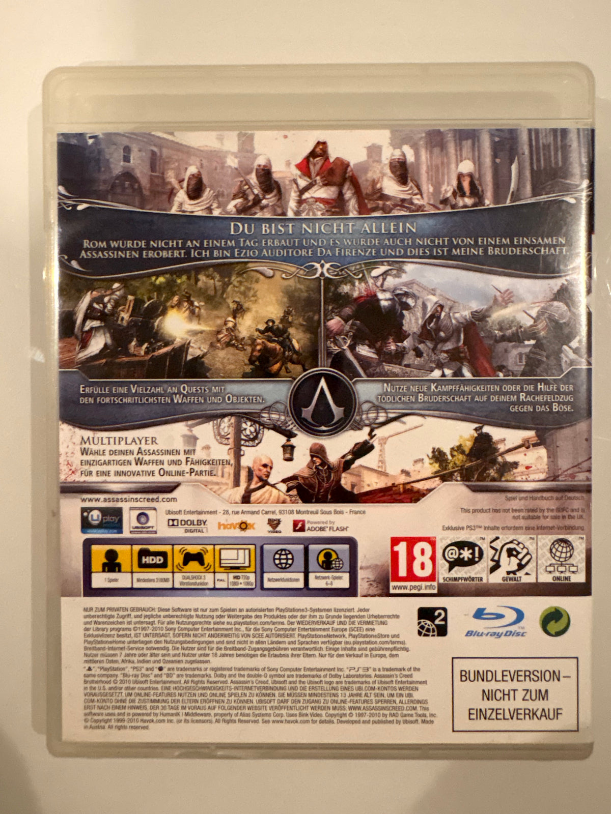 Assassin's Creed Brotherhood - PS3