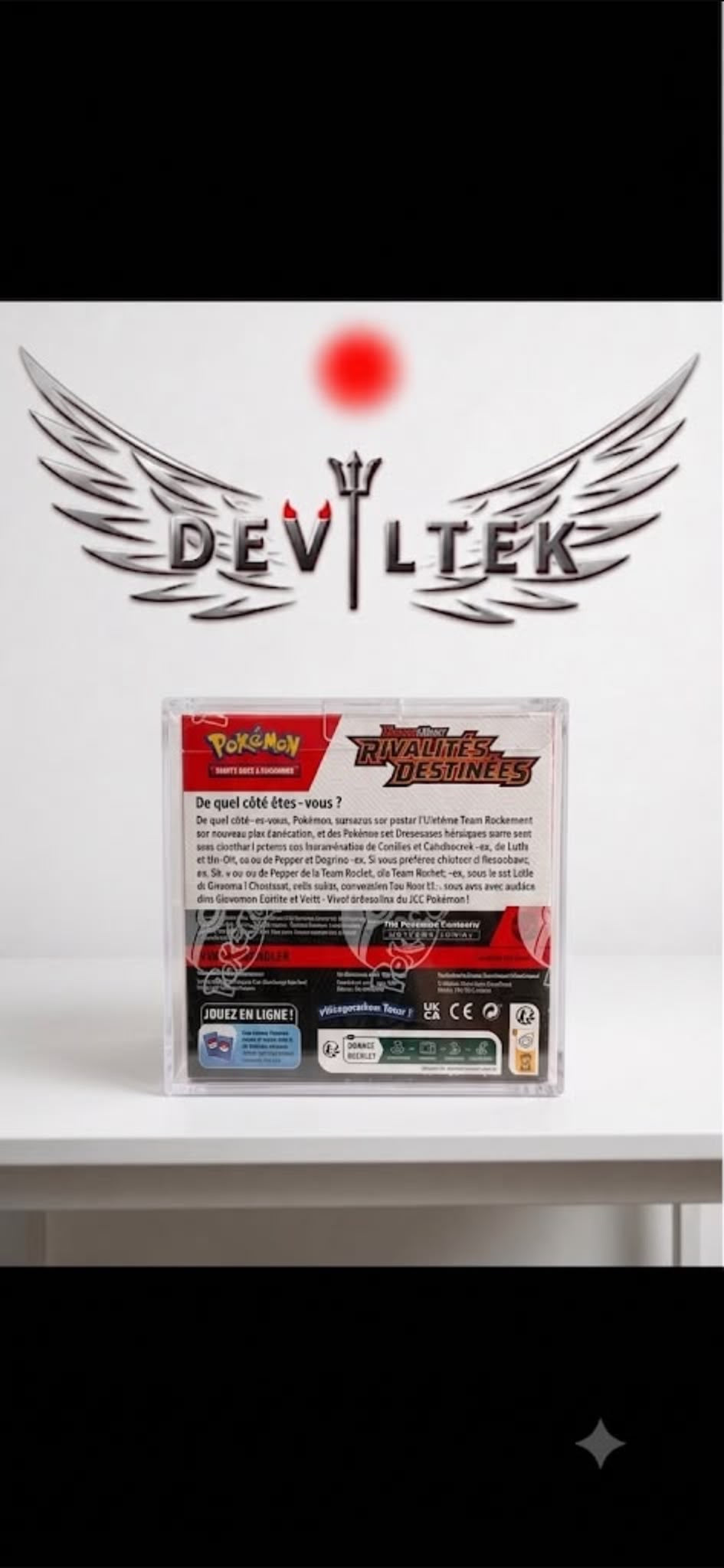 Boîte de 36 Boosters Pokémon : Écarlate et Violet – Rivalités Destinées (Scellée)