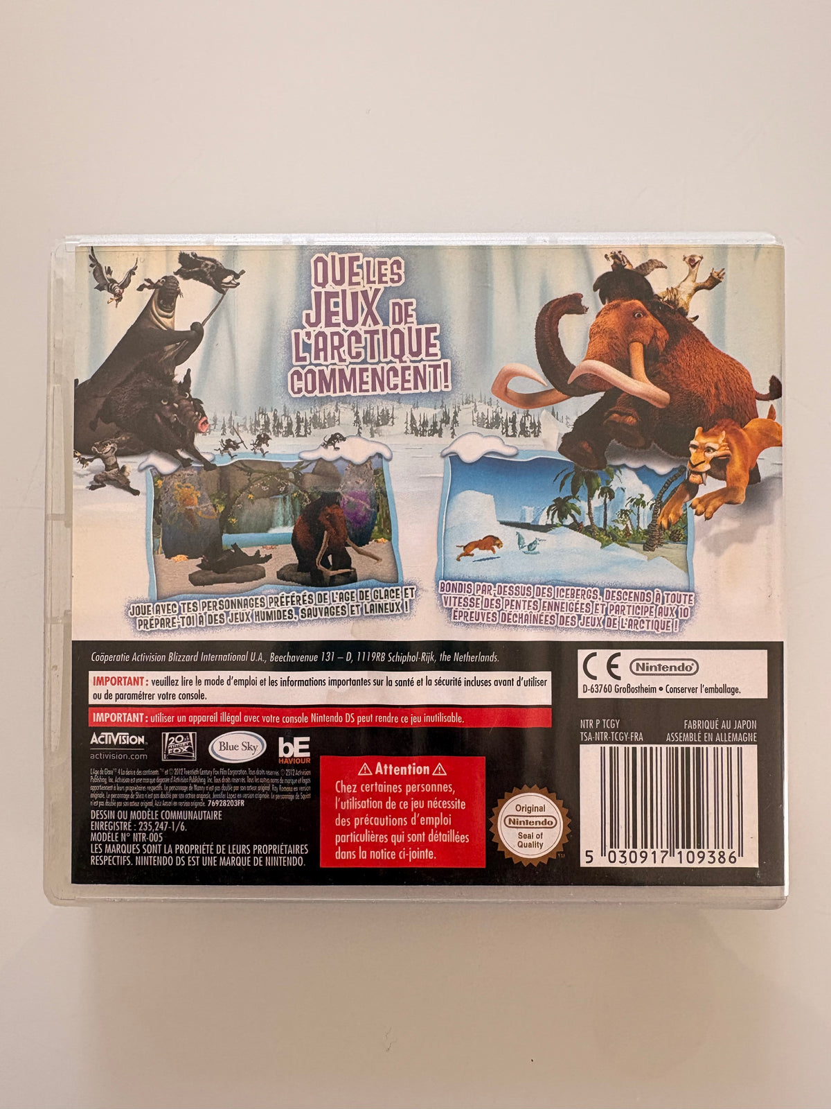 Ice Age 4: Voll verschoben - Arktische Spiele - Nintendo DS
