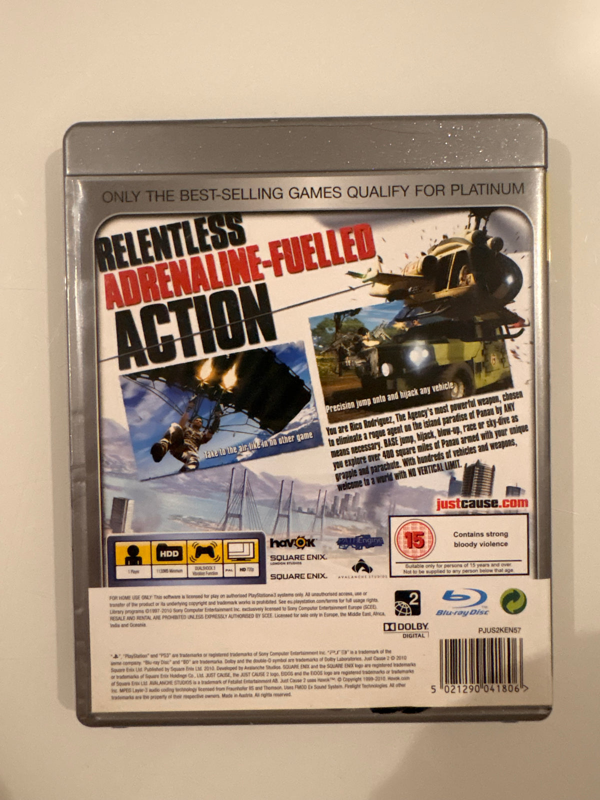 Just Cause 2 Platinum - PS3