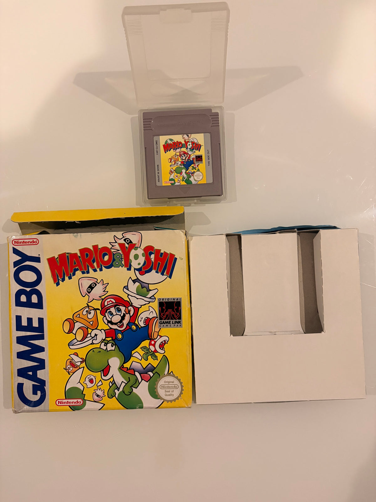Mario & Yoshi – Nintendo Game Boy (Complet en boîte CIB)