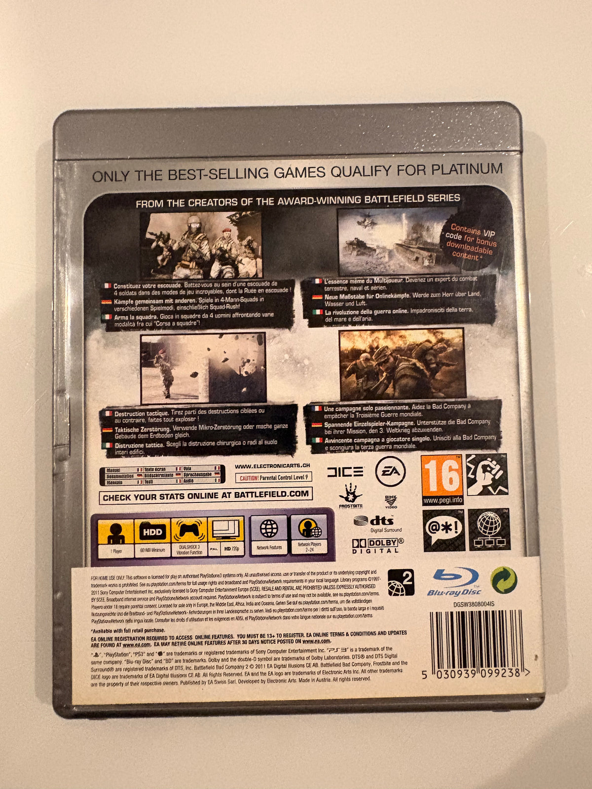 Battlefield Bad Company 2 Platinum - PS3