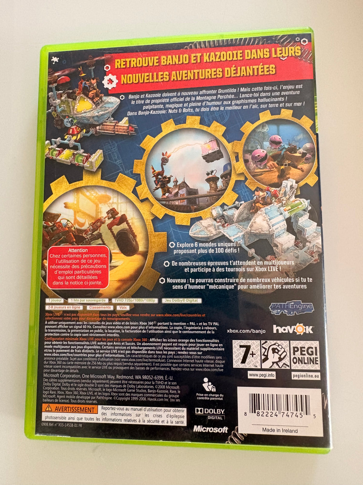 Banjo-Kazooie nuts&bolts Xbox 360