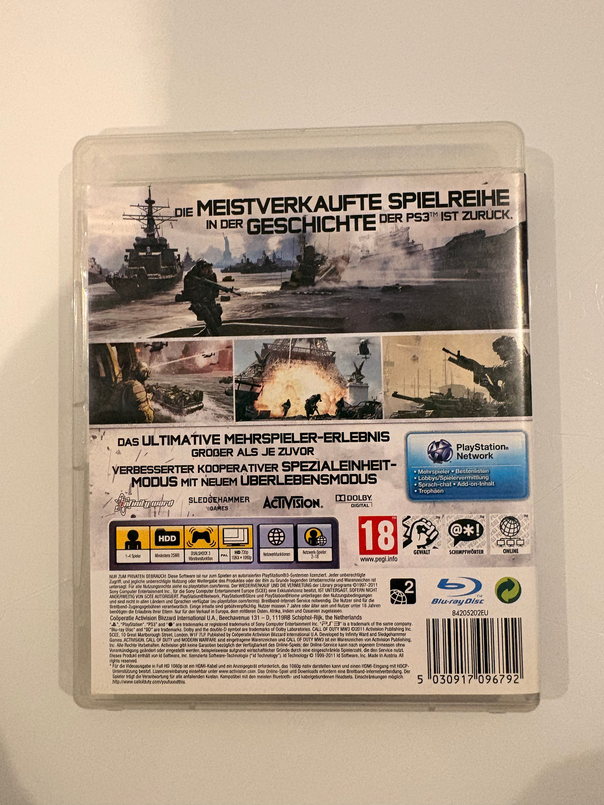 Call of Duty Modern Warfare 3 (DE) - PS3