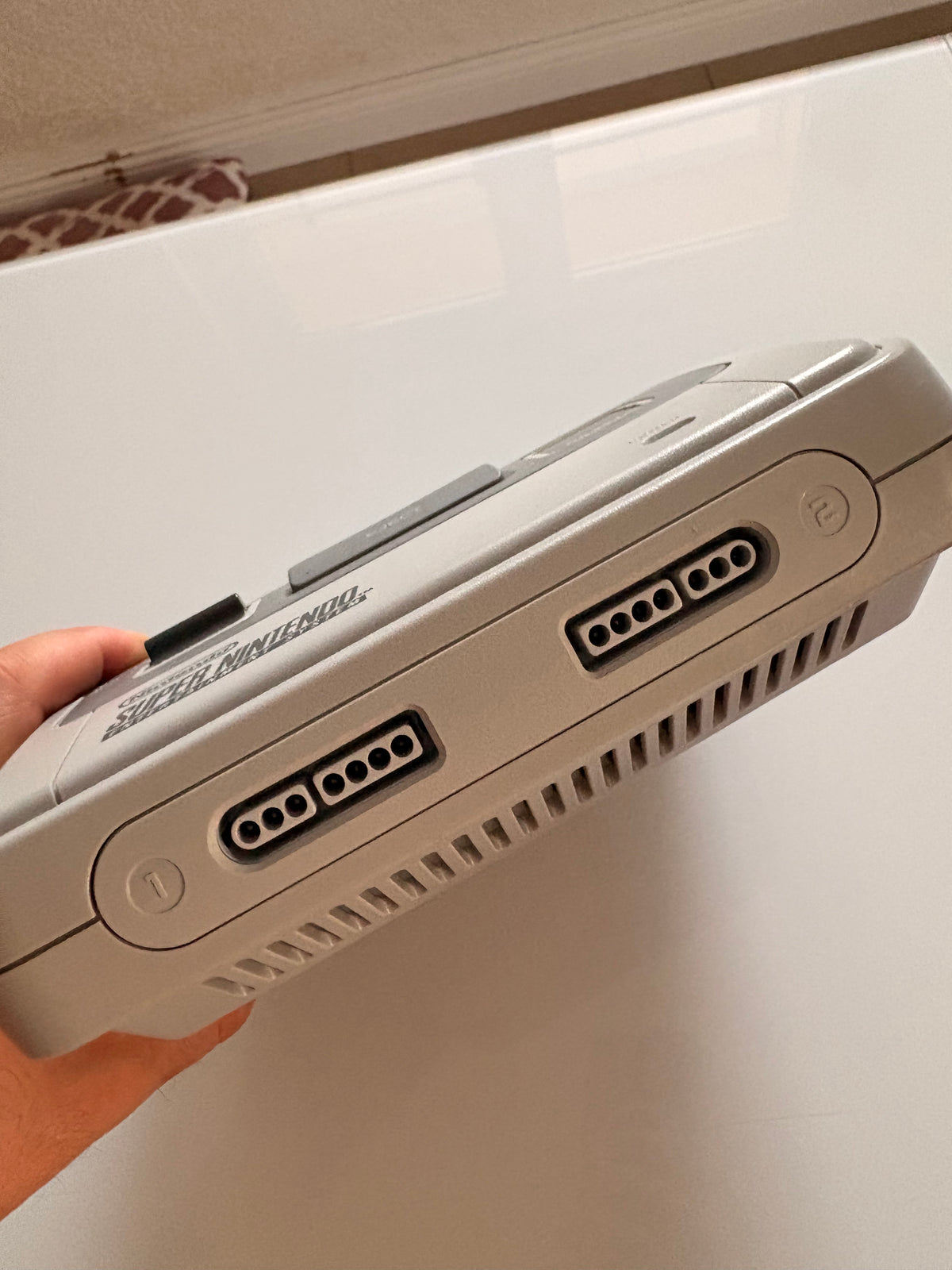 Console Super Nintendo (SNES) PAL + Jeu Mario Paint + 1 Manette originale