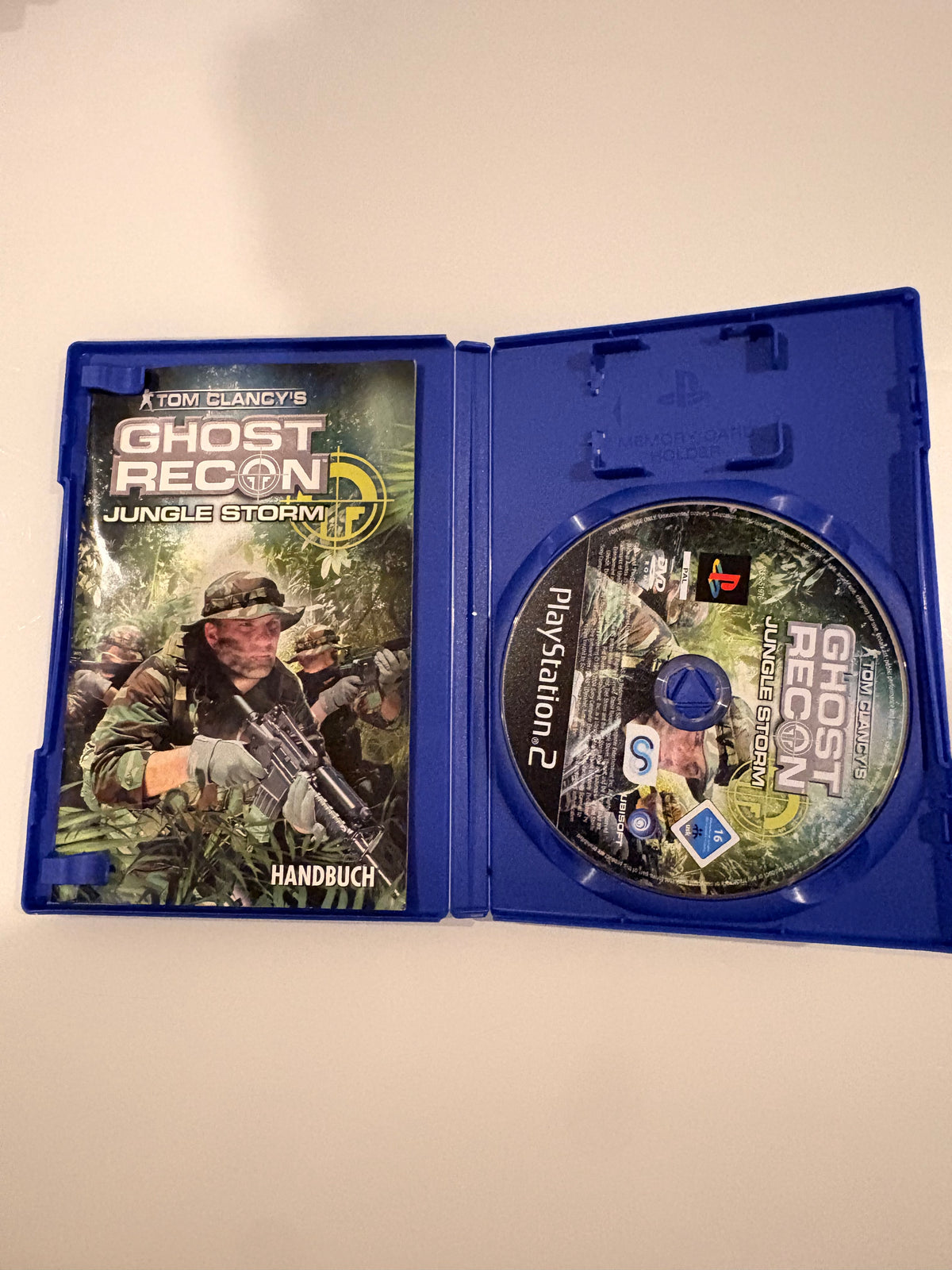 Tom Clancy's Ghost Recon: Jungle Storm PS2 - Jeu Complet Boîte & Notice (PAL)