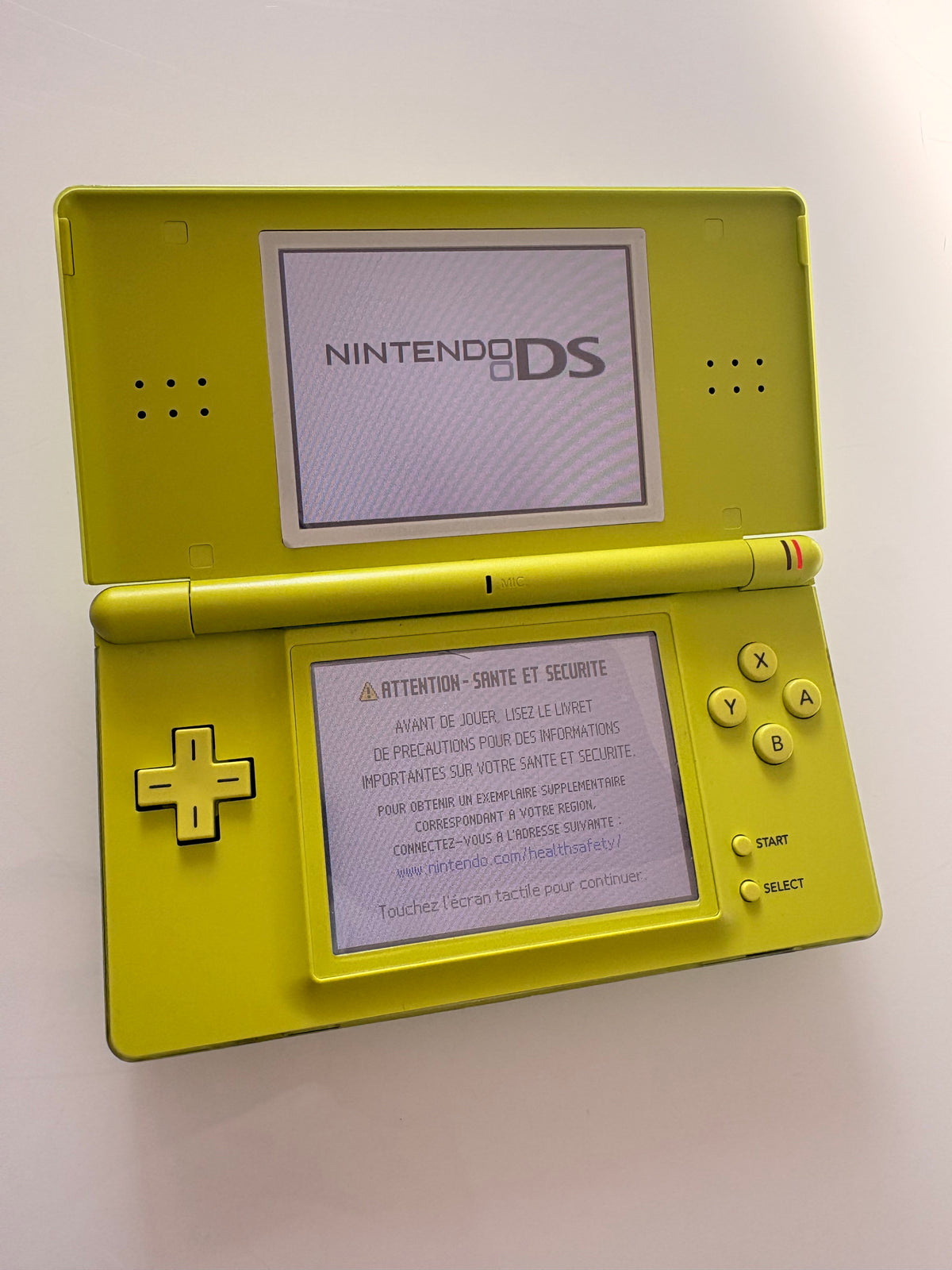 Nintendo DS Lite Lime Green