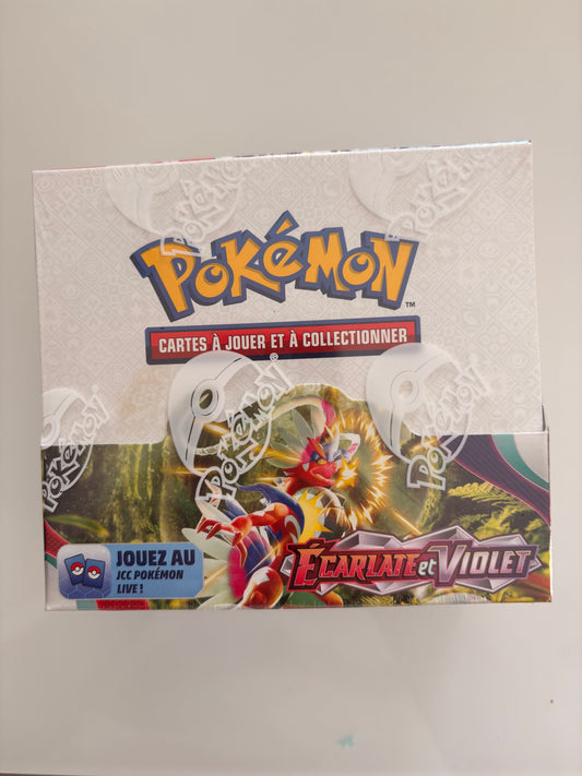 Display Pokémon Écarlate et Violet EV01 (36 Boosters VF) - Scellé d'origine