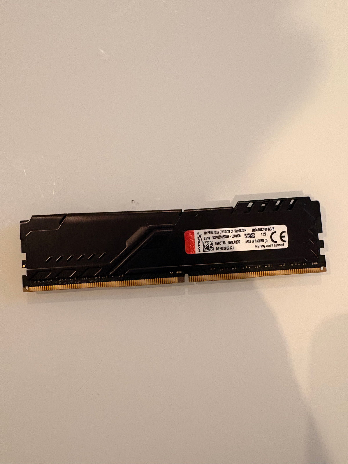 RAM HyperX Fury 8 Go DDR4 2666 MHz