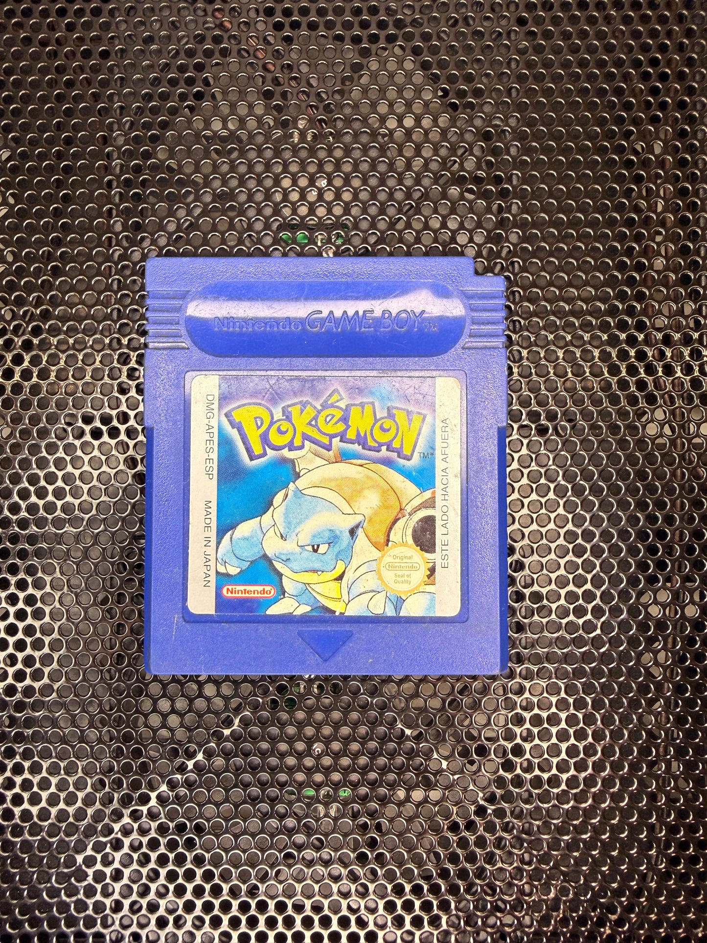 Pack Game Boy Pocket Bleue + Pokémon Bleu (Version Espagnole) – Reconditionné
