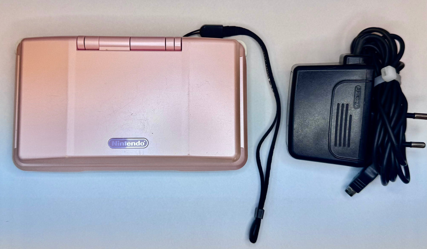 🌸 Nintendo DS Rose Métallisé – Complète avec Jeux