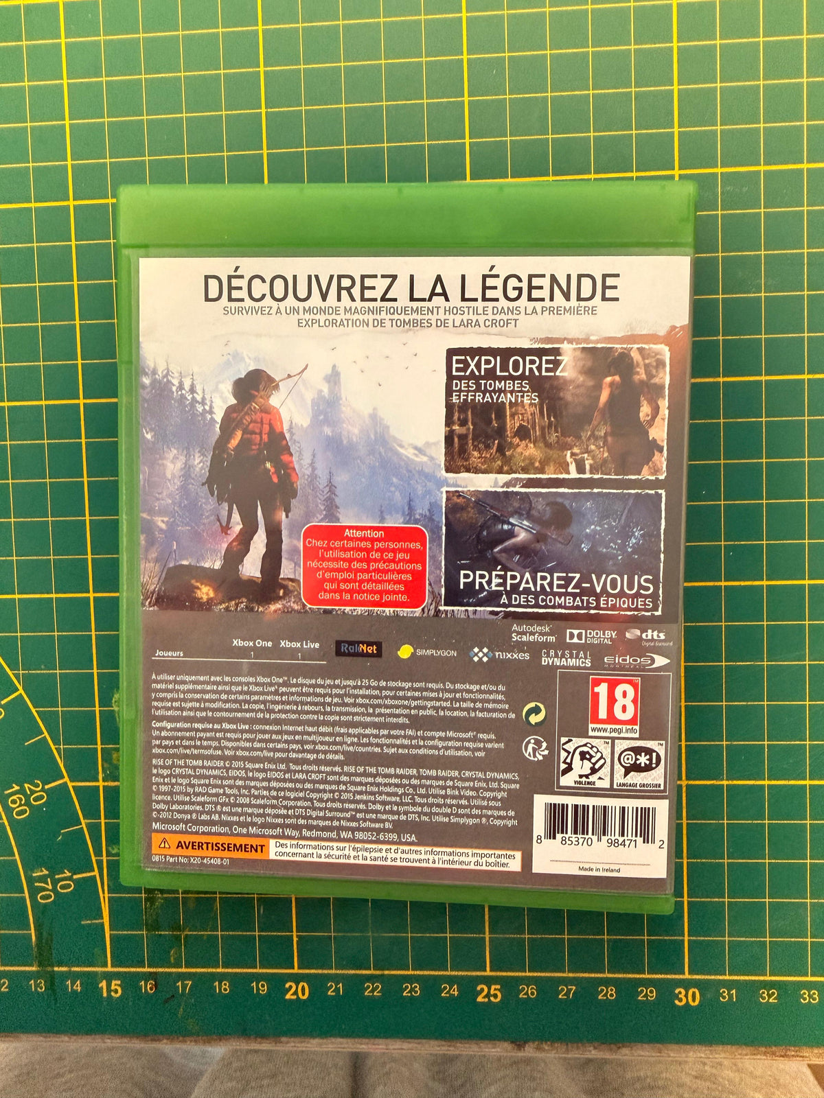 Rise of the Tomb Raider (FR) - Xbox One