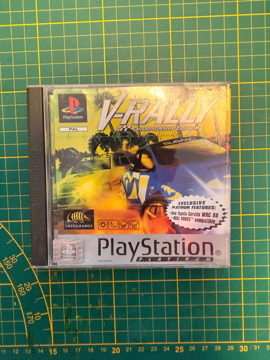 V-Rally Championship Edition (Gamme Platinum) - PS1