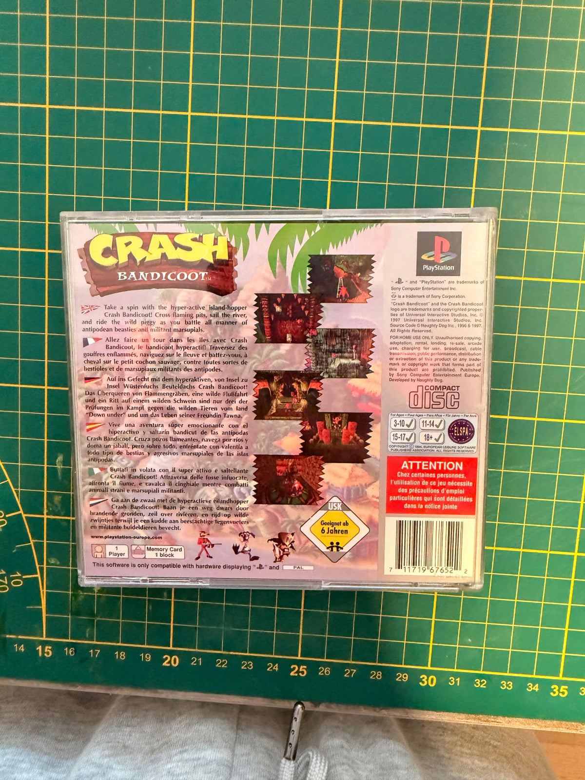 Crash Bandicoot (Gamme Platinum) - PS1