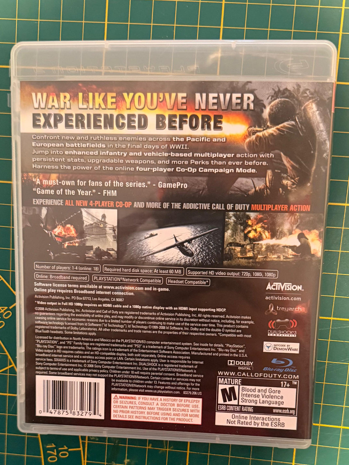Call of Duty: World at War - PS3
