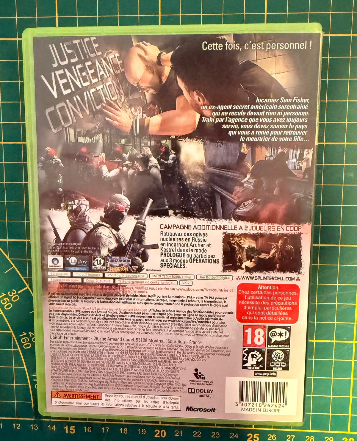 Tom Clancy's Splinter Cell Conviction (FR) - Xbox 360