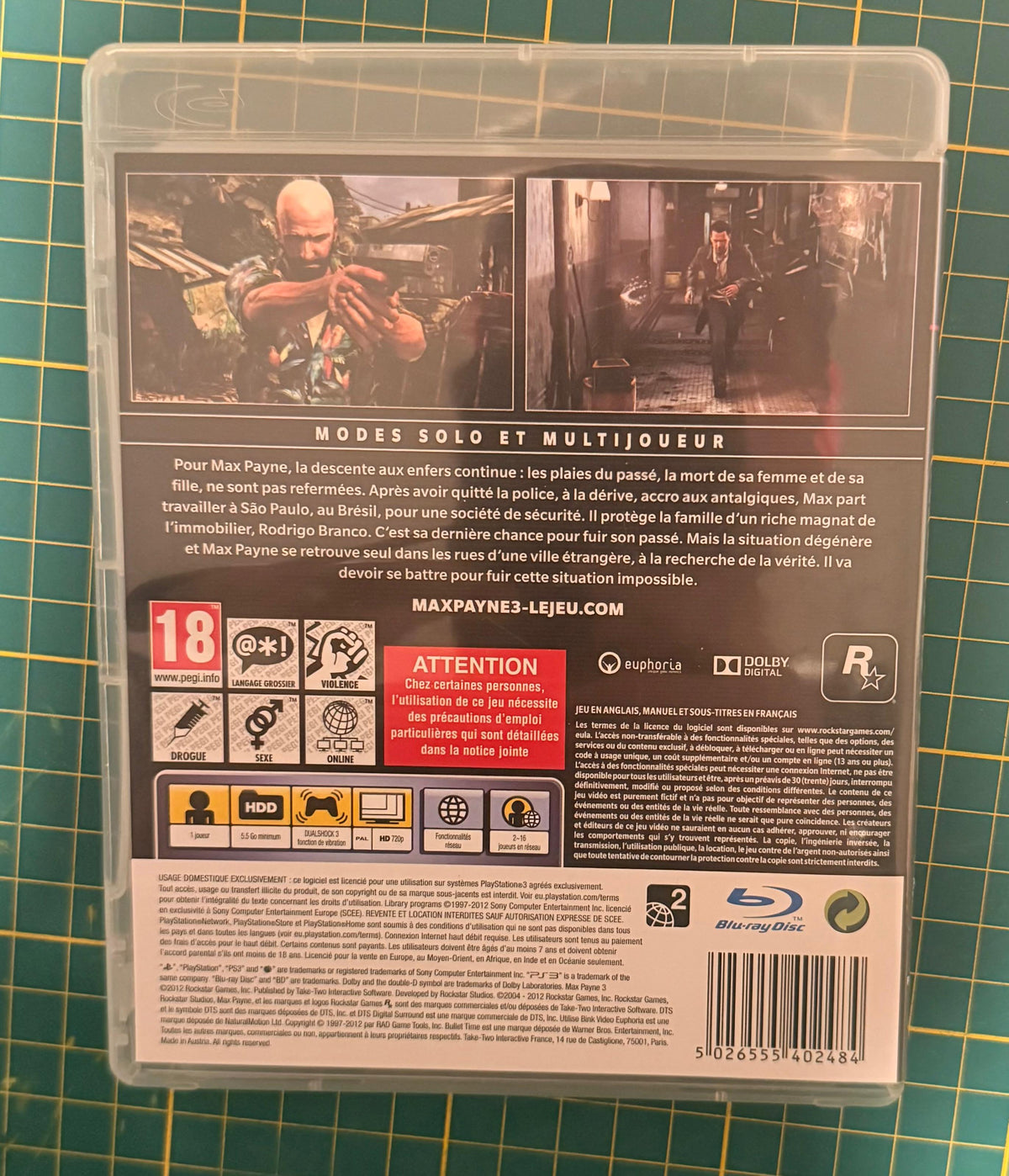 Max Payne 3 (FR) - PS3