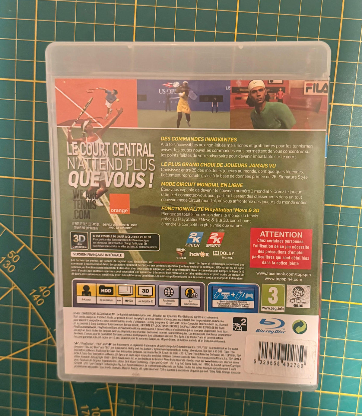 Top Spin 4 (FR) - PS3