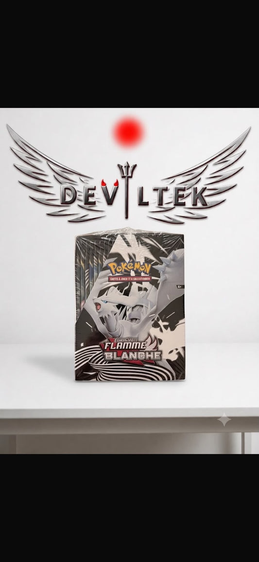 Lot de Boosters Pokémon EV10.5 – Flamme Blanche (Scellé)