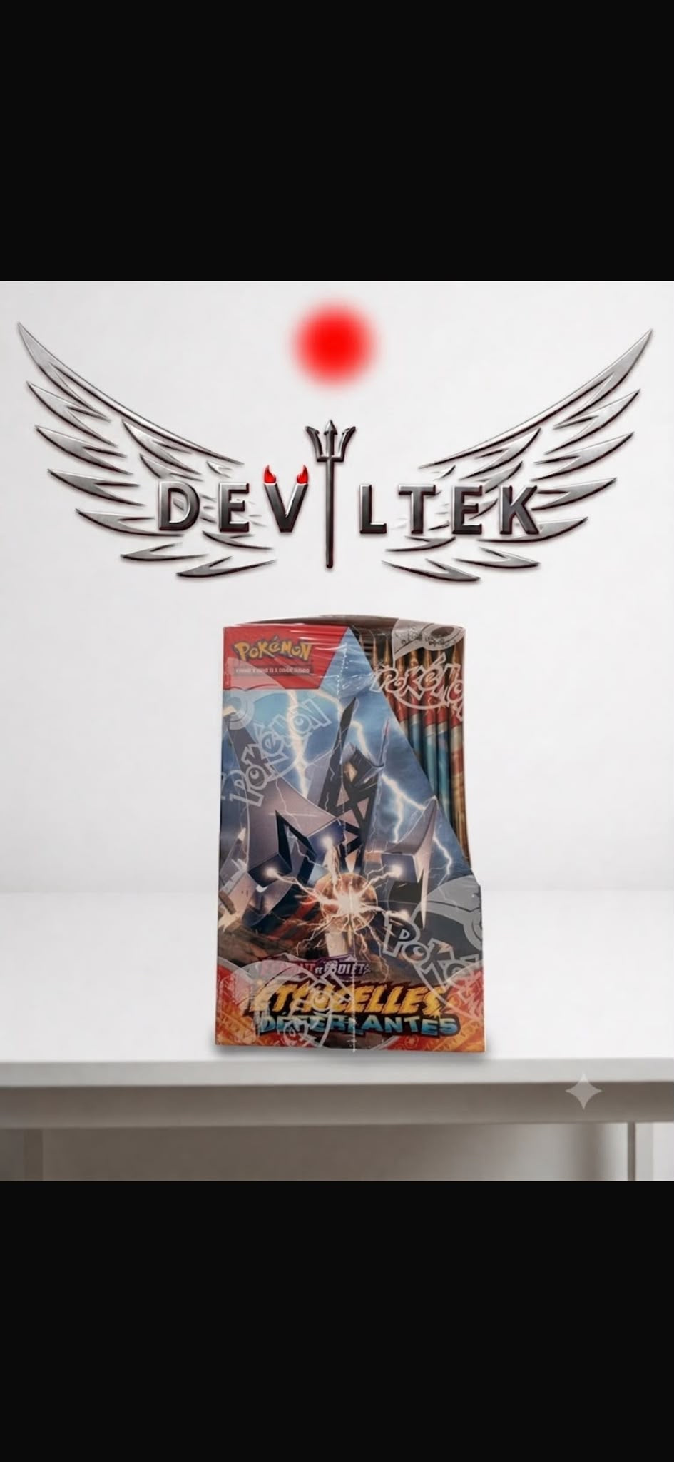 Boîte de 36 Boosters Pokémon : Écarlate et Violet – Étincelles Déferlantes (Scellée)