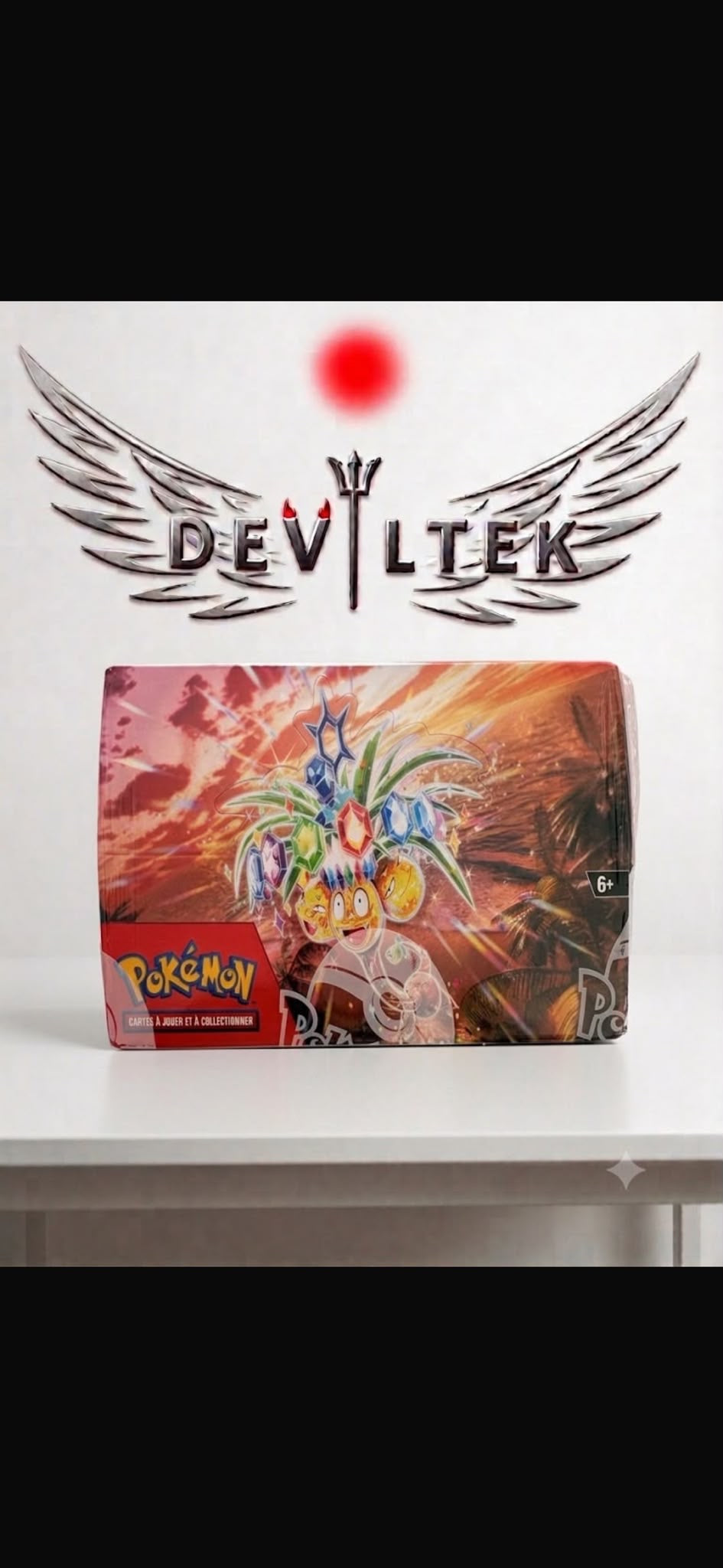 Boîte de 36 Boosters Pokémon : Écarlate et Violet – Étincelles Déferlantes (Scellée)