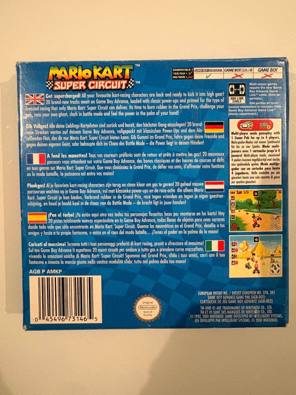 Mario Kart: Super Circuit – Game Boy Advance (Complet en boîte CIB) - DevilTek