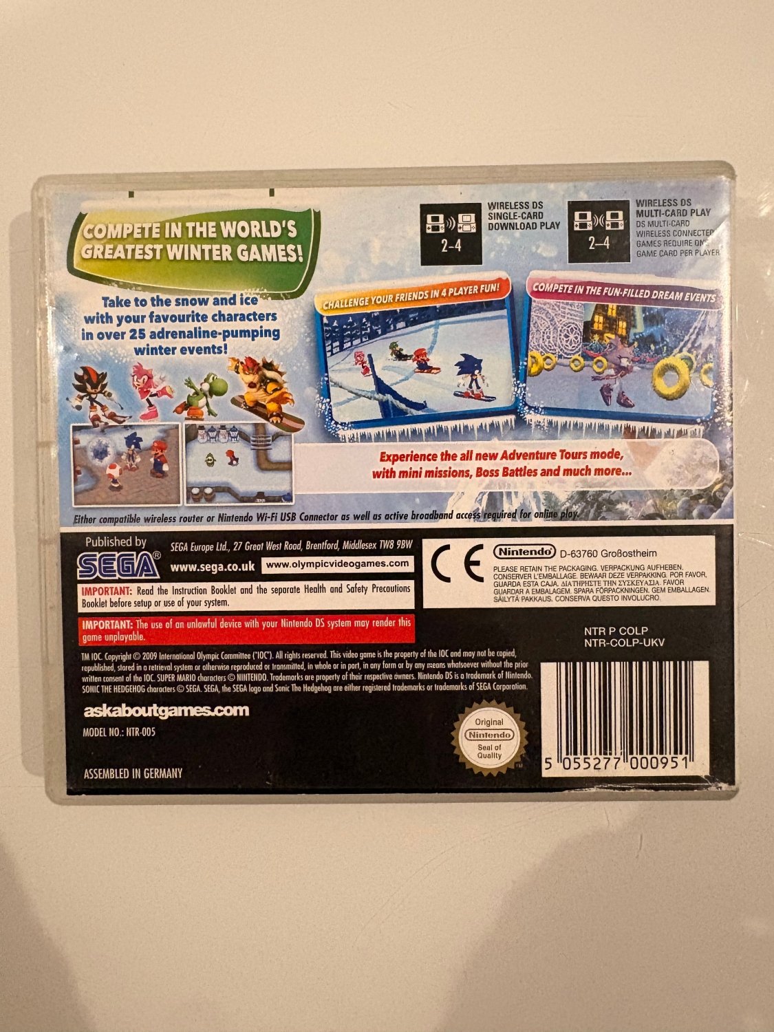 Mario & Sonic at the Olympic Winter Games - Nintendo DS - DevilTek