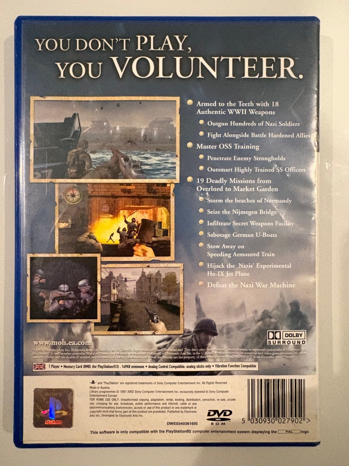 Medal of Honor: Frontline - PlayStation 2 - DevilTek