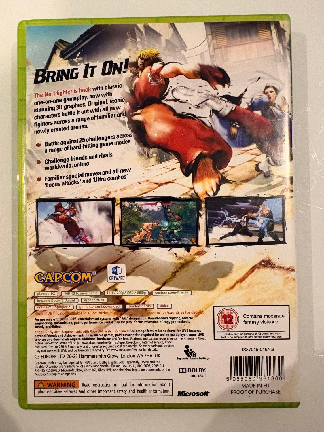 Street Fighter IV - Xbox 360 - DevilTek